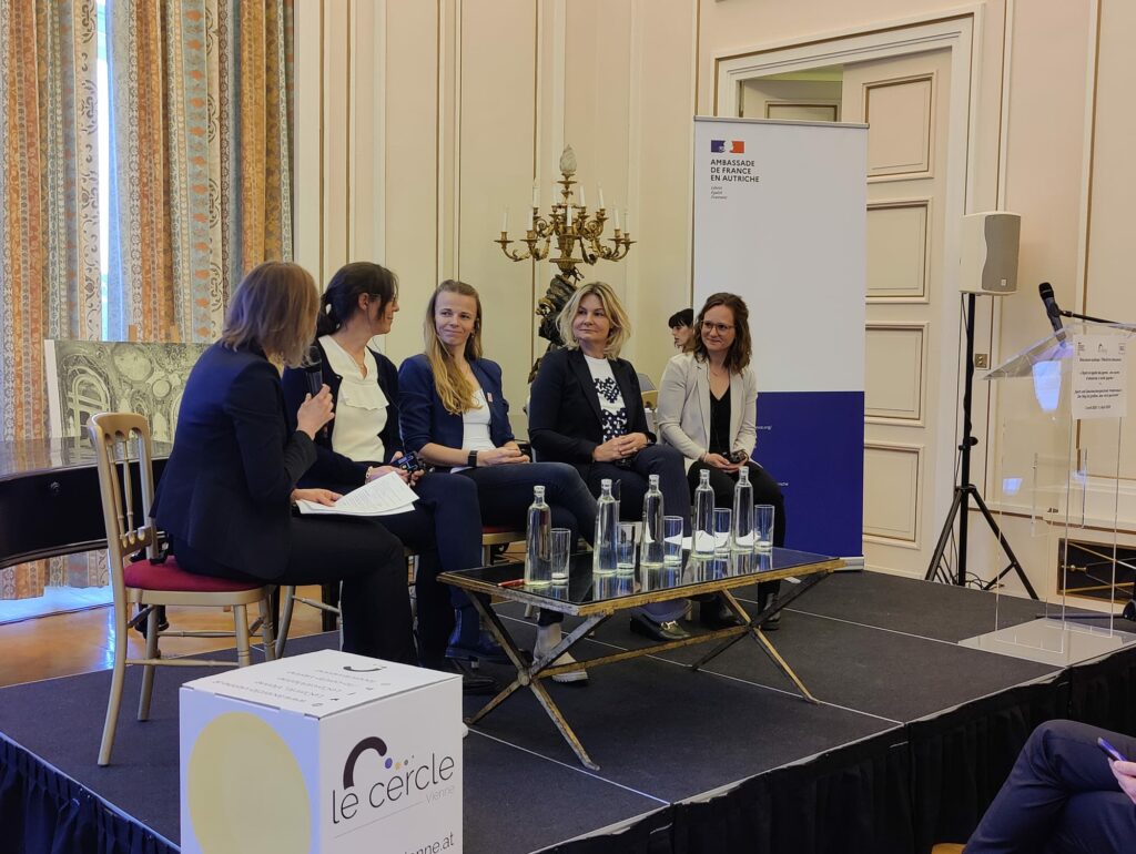 Conférence "Sport et égalité des genres" organisée par le Cercle à l'Ambassade de France en Autriche