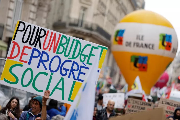 Dans le cortège parisien ce 02 décembre