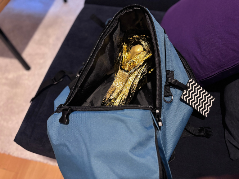 Coupe du monde dans un sac de sport