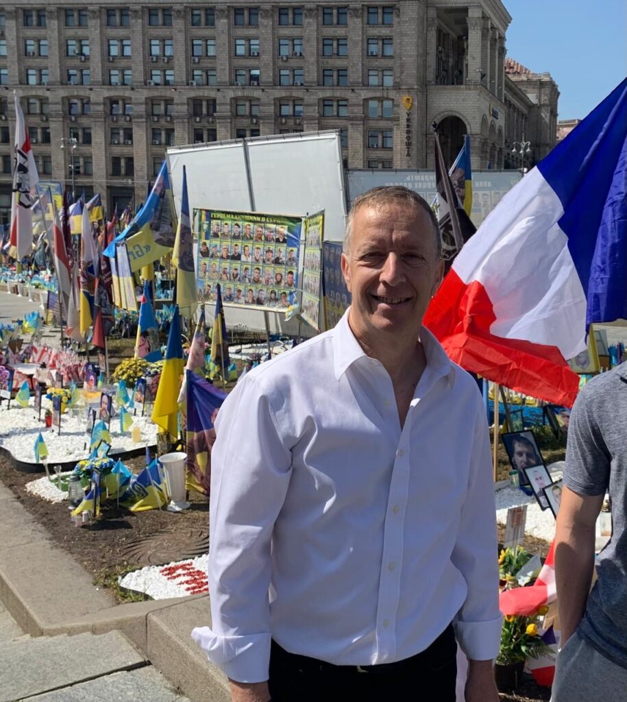 David Franck, président du Conseil consulaire des Français d’Ukraine