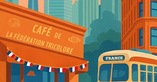 Illustration pour le 14 juillet à Toronto