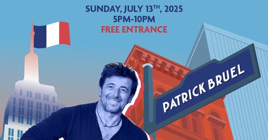 Média 1-5079ADF7-070D-4E61-869F-E972094011D6 (1) Patrick Bruel en concert gratuit à NYC le 13 juillet 2025