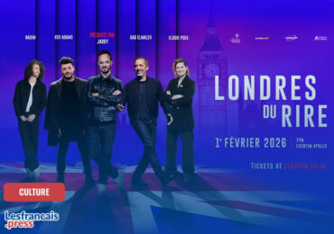 Eventim Apollo : la première du Londres du Rire réunira Kev Adams, Gad Elmaleh, Jarry et Élodie Poux