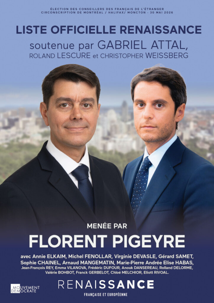 Florent PIGEYRE tête de liste « Liste officielle Renaissance »