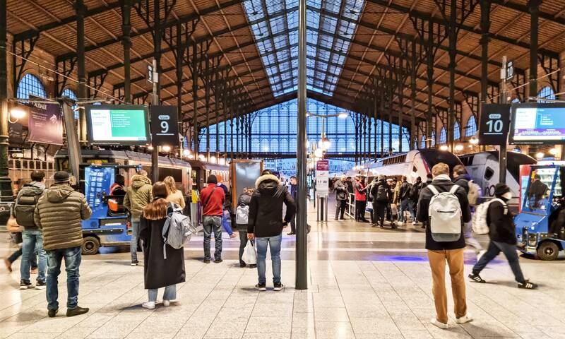 Gare SNCF à Paris © SNCF