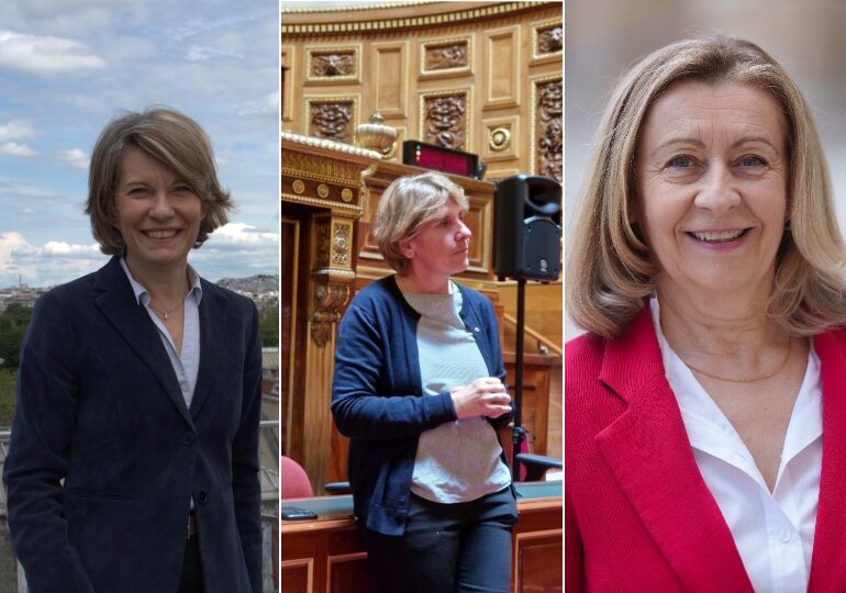 Anne Genetet, Samantha Cazebonne et Hélène Conway-Mouret