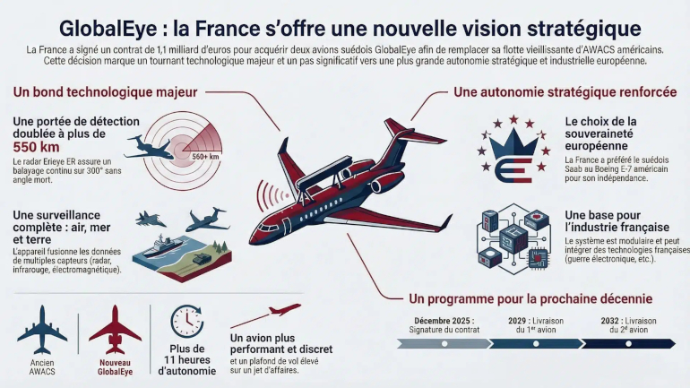 GlobalEye : la France s'offre une nouvelle vision stratégique