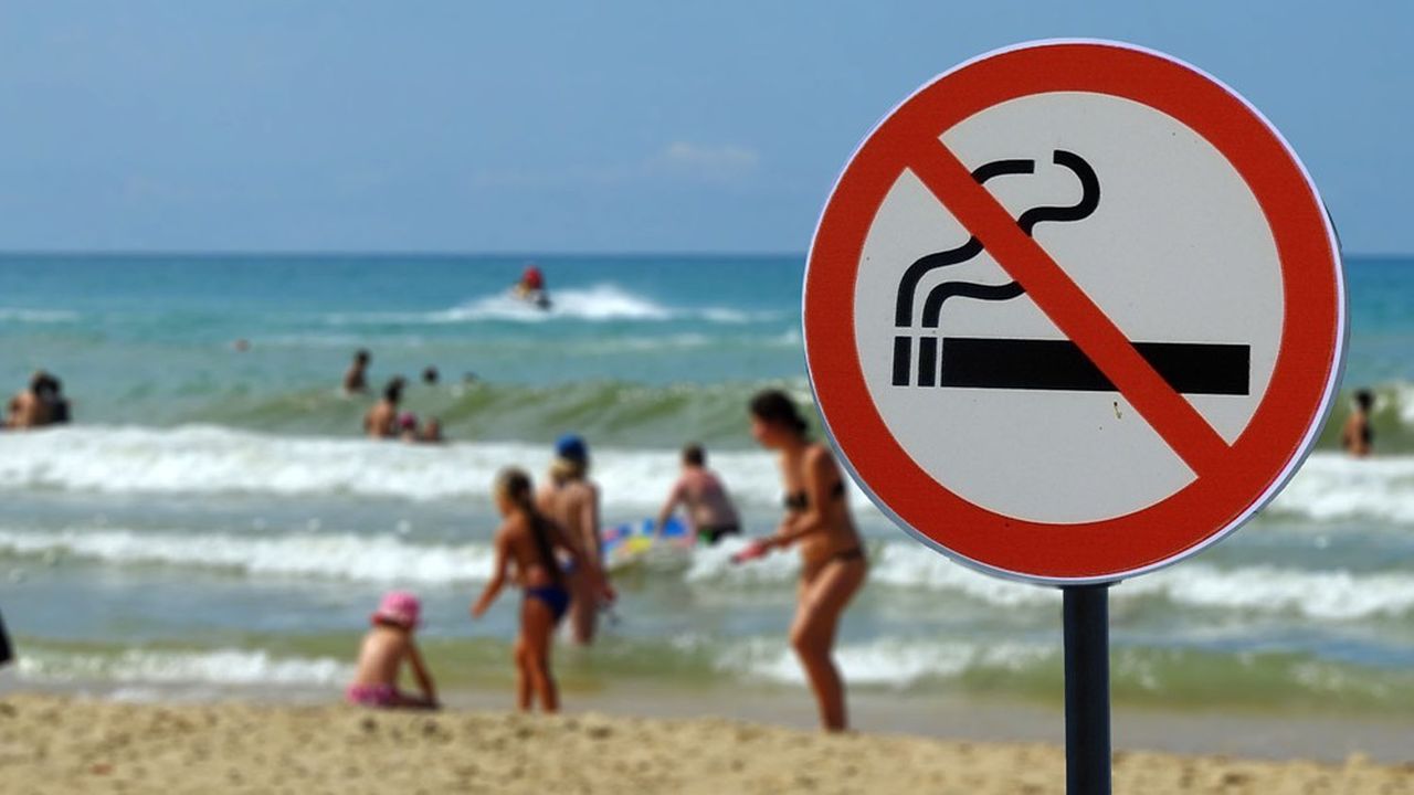Interdiction de la cigarette sur les plages