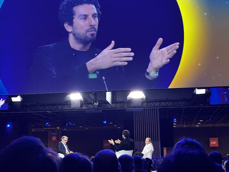 Jonathan Anguelov, fondateur d'Aircall à la convention internationale de l'APM