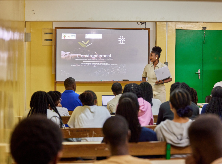 Journée de sensibilisation Impact écologie - Cercle Français d'Affaires en Côte d'Ivoire