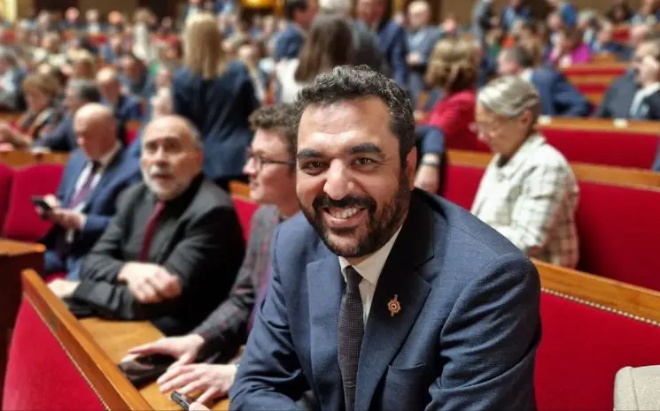 Karim Ben Cheikh à l'Assemblée Nationale