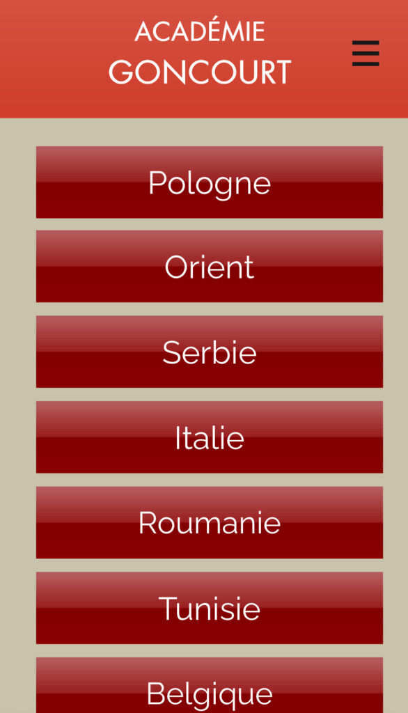 Liste des prix Goncourt à l'étranger