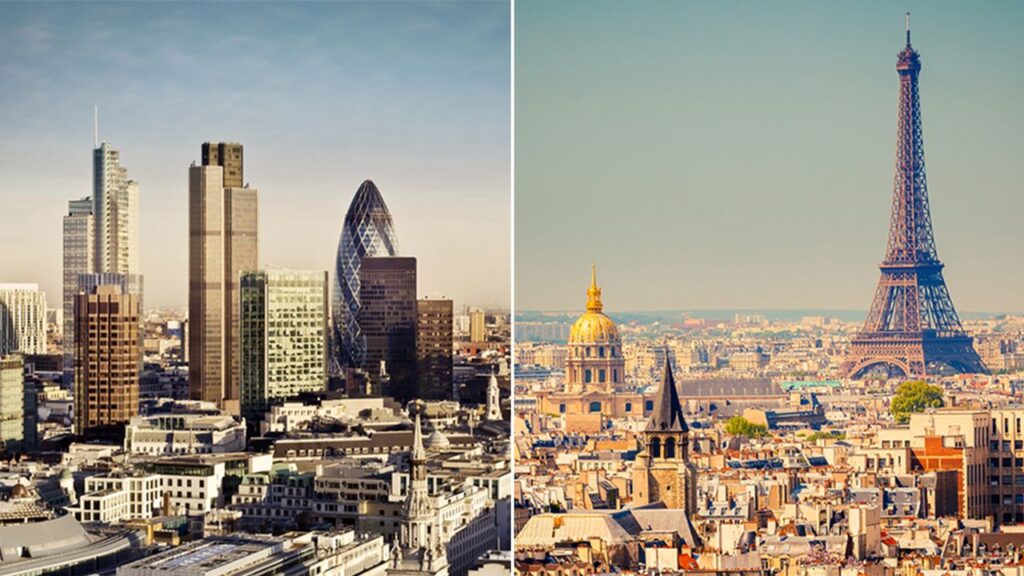 Londres et Paris