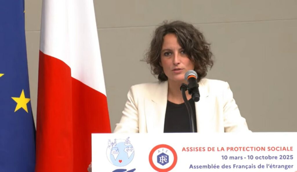 Mélanie Vogel, sénatrice des Français établis hors de France, Les écologistes, lors de la conférence de consensus des Assises de la protection sociale