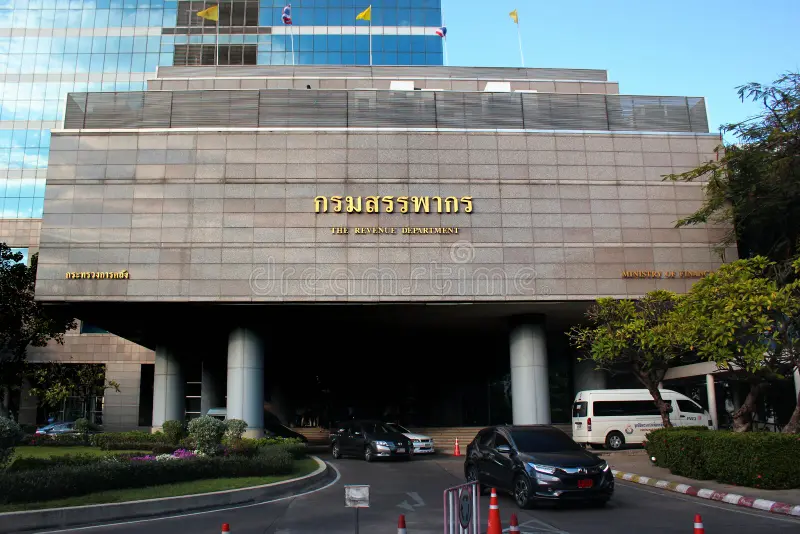 Ministère des finances à Bangkok, en Thaïllande