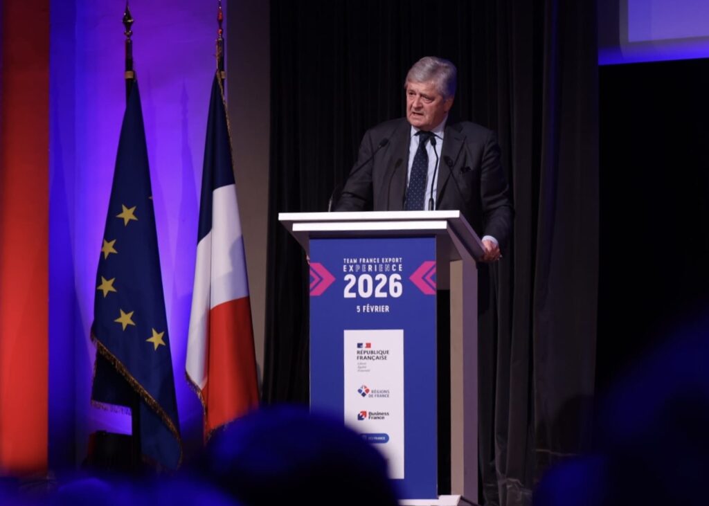 Nicolas Forissier, Ministre délégué chargé du Commerce extérieur et de l'Attractivité, rencontre Team France Export