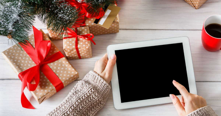 Cadeau de noël tablette