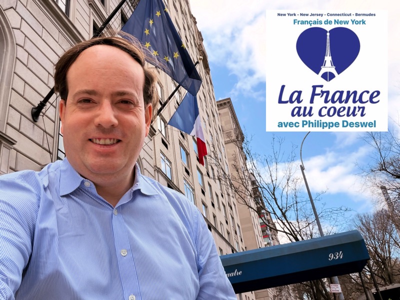 Philippe Deswel, tête de liste « La France au coeur avec Philippe Deswel pour améliorer nos vies : Français de New York »