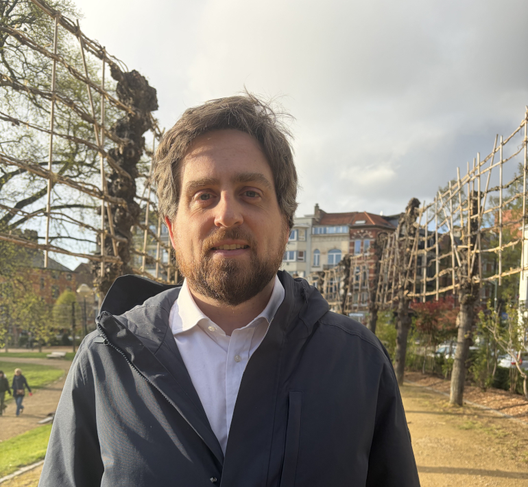 Pierre-Luc Vervandier, tête de liste « Tous bien intégrés en Belgique - MoDem, centristes, humanistes et Européens engagés. »