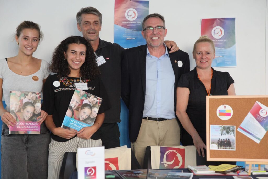 Renaud Le Berre, président de la Commission des finances de l’AFE, conseiller des Français de Barcelone lors d'un événement de l'ADFE