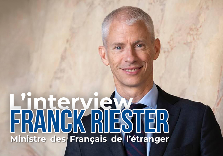 "Mon action à la tête du ministère sera multiple : je souhaite répondre de manière très concrète aux problématiques des plus de 3 millions de Français de l’étranger. Comme je l’ai dit durant cet entretien, il sera nécessaire d’écouter, de comprendre, et d’agir pour que toutes et tous se sentent inclus dans la Nation, où qu’ils soient sur la planète." Franck Riester dans l'interview exclusive disponible sur Lesfrancais.press.