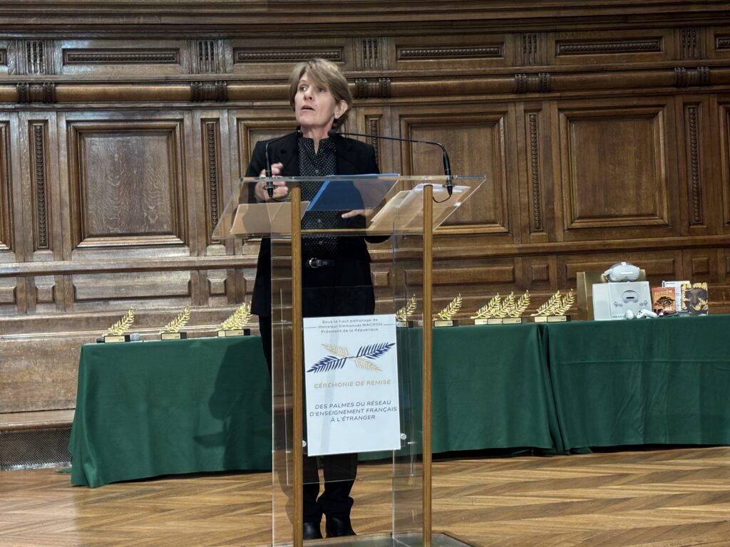 Samantha Cazebonne sénatrice_ organisatrice des Palmes EFE