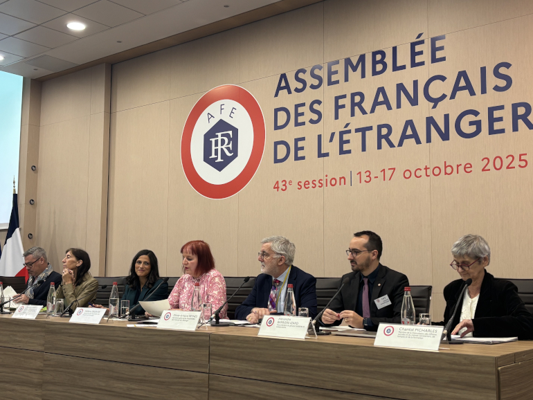 Session plénière de l'Assemblée des Français de l'étranger en octobre 2025