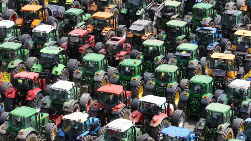 Manifestations des agriculteurs en Europe