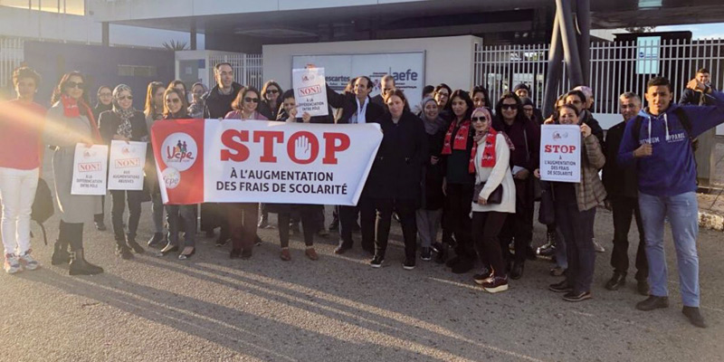 Stop à l'augmentation des frais de scolarité