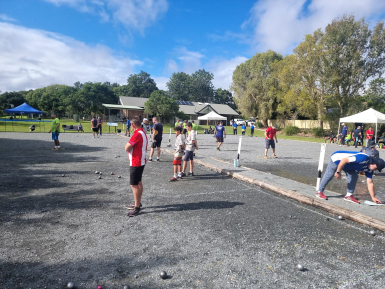Tournoi organisé par le Brisbane Pétanque Club