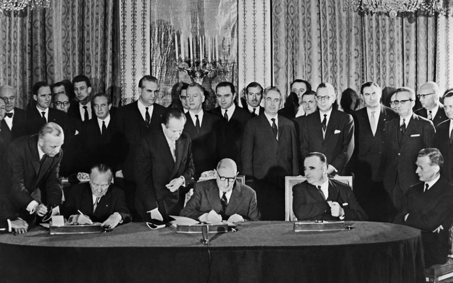 Signature du traité de l'Elysée, 22 janvier 1963