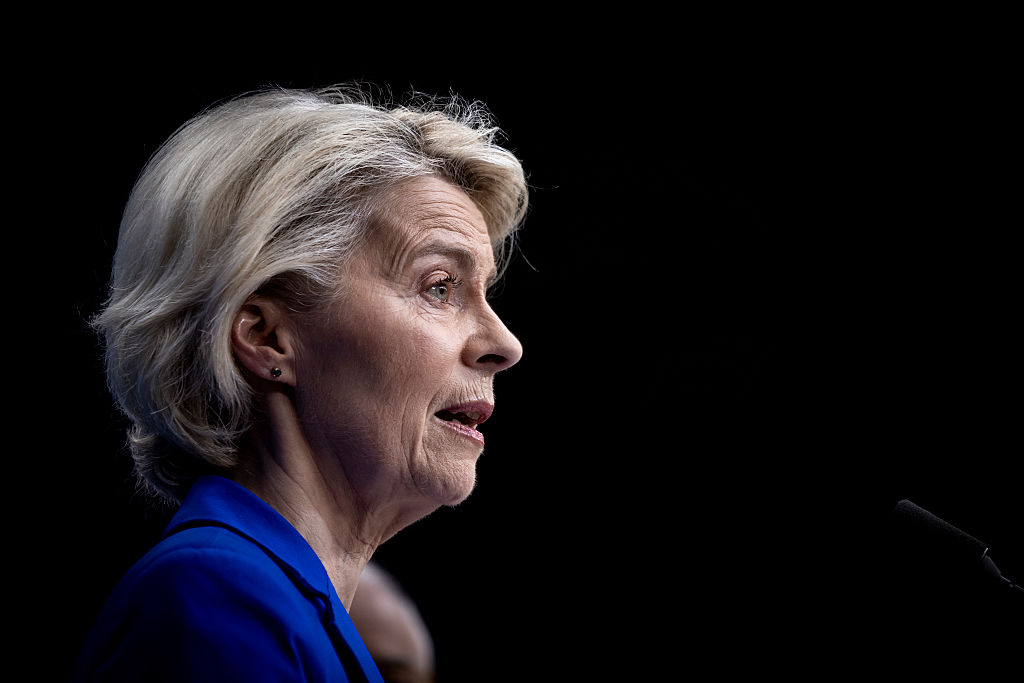 La présidente de la Commission européenne, l'Allemande Ursula von der Leyen