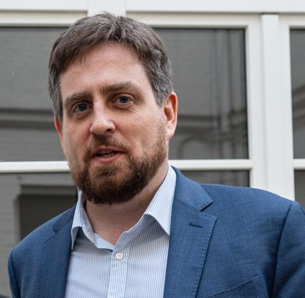 Pierre-Luc Vervandier, tête de liste « Tous bien intégrés en Belgique - MoDem, centristes, humanistes et Européens engagés. »