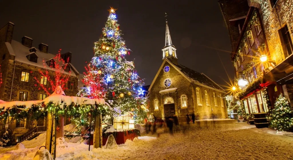 Place Royale dans le vieux Québec