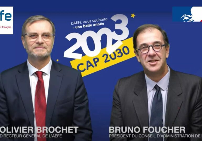 Les voeux 2023 de l'AEFE