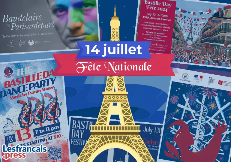 Célébrer le 14 juillet 2024 dans le monde !